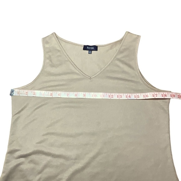 NYDJ Easy Care Poly French Terry Lounge Set Shorts and Tank Drawstring Waist S/M - Picture 9 of 16